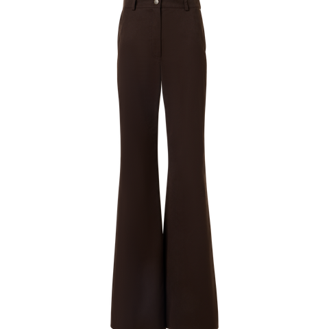 Celia Bootcut Pants in Cotton Gabardine