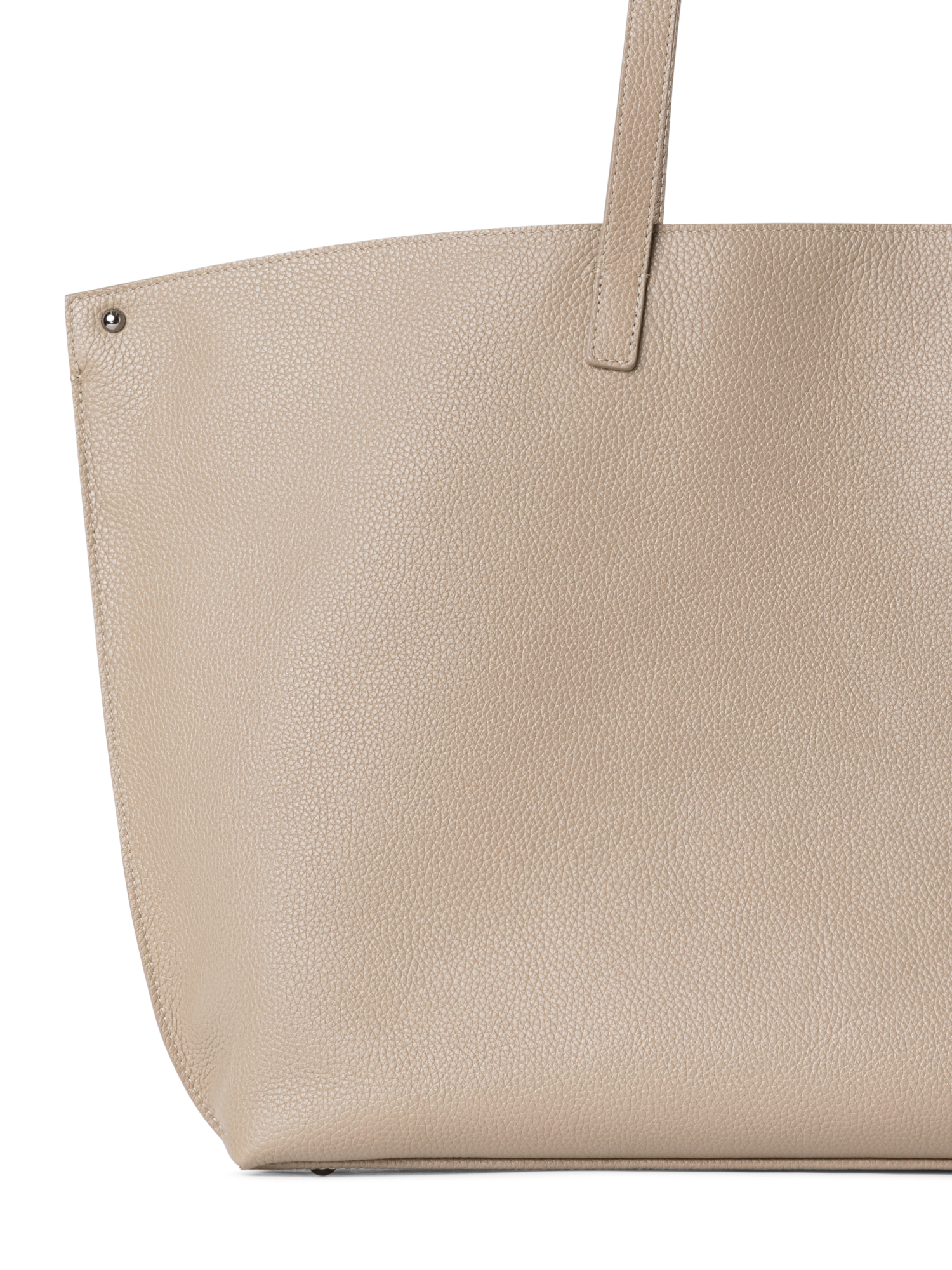 Designer Ai Medium Shoulder Tote - beige