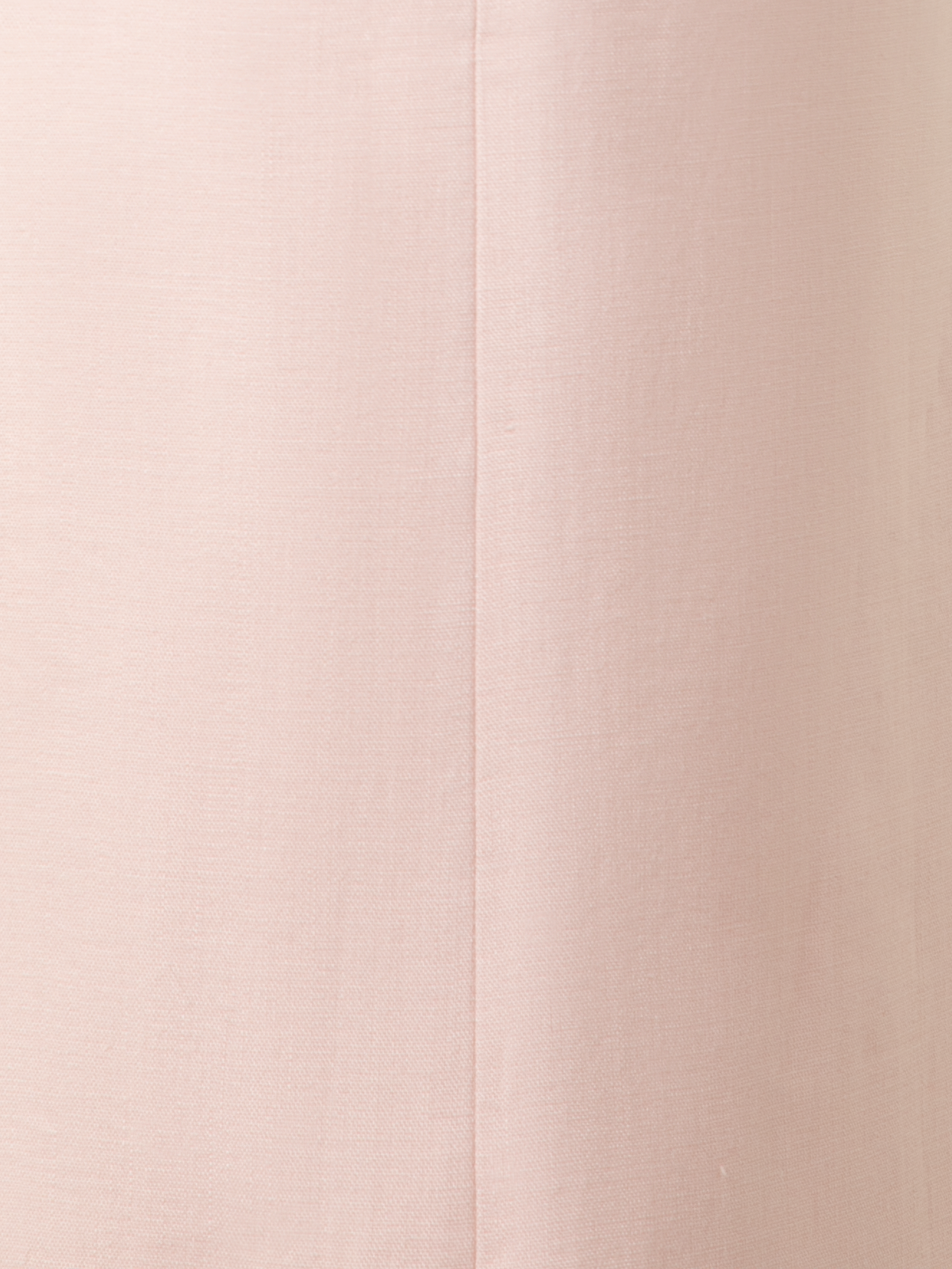 Designer Wide Straight Linen Double-Face Pants - pastel - pink