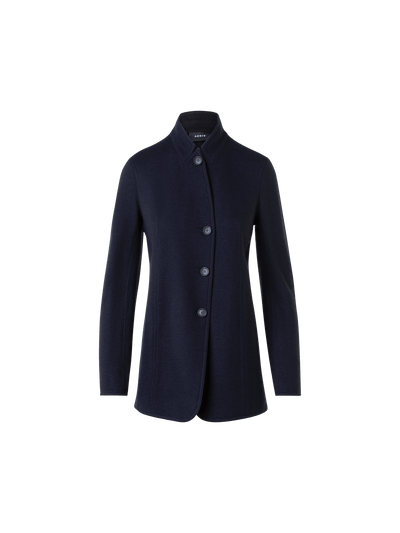 Designer Liam Jacket in Cashmere-Jersey - navy