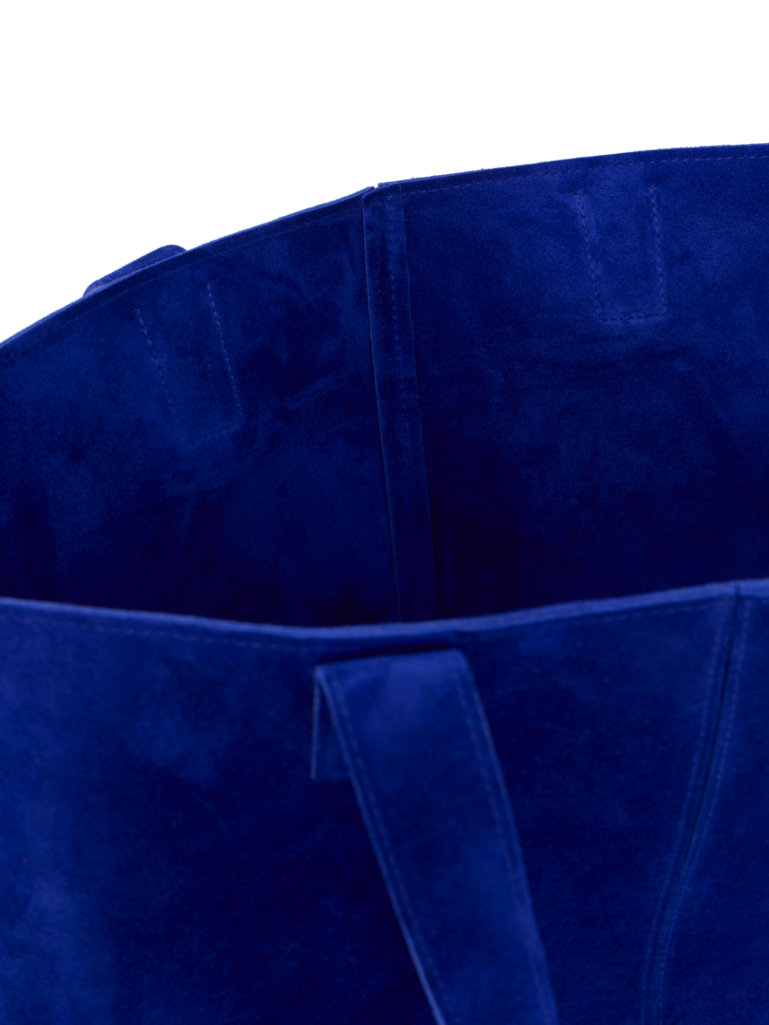 Designer Ai Medium Shoulder Tote Bag - blue