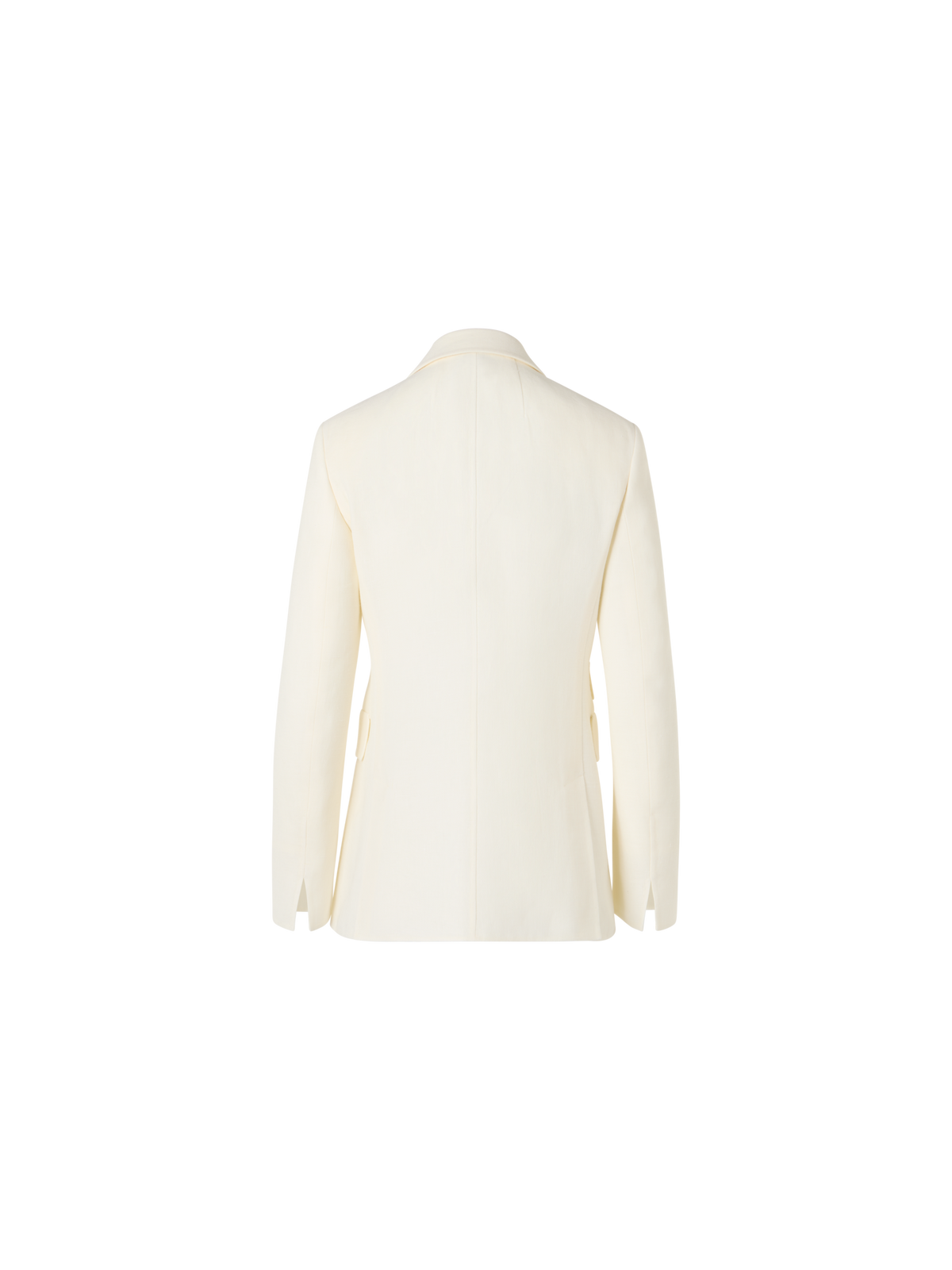 Designer Arie Jacket in Linen-Wool Double-Face - ecru