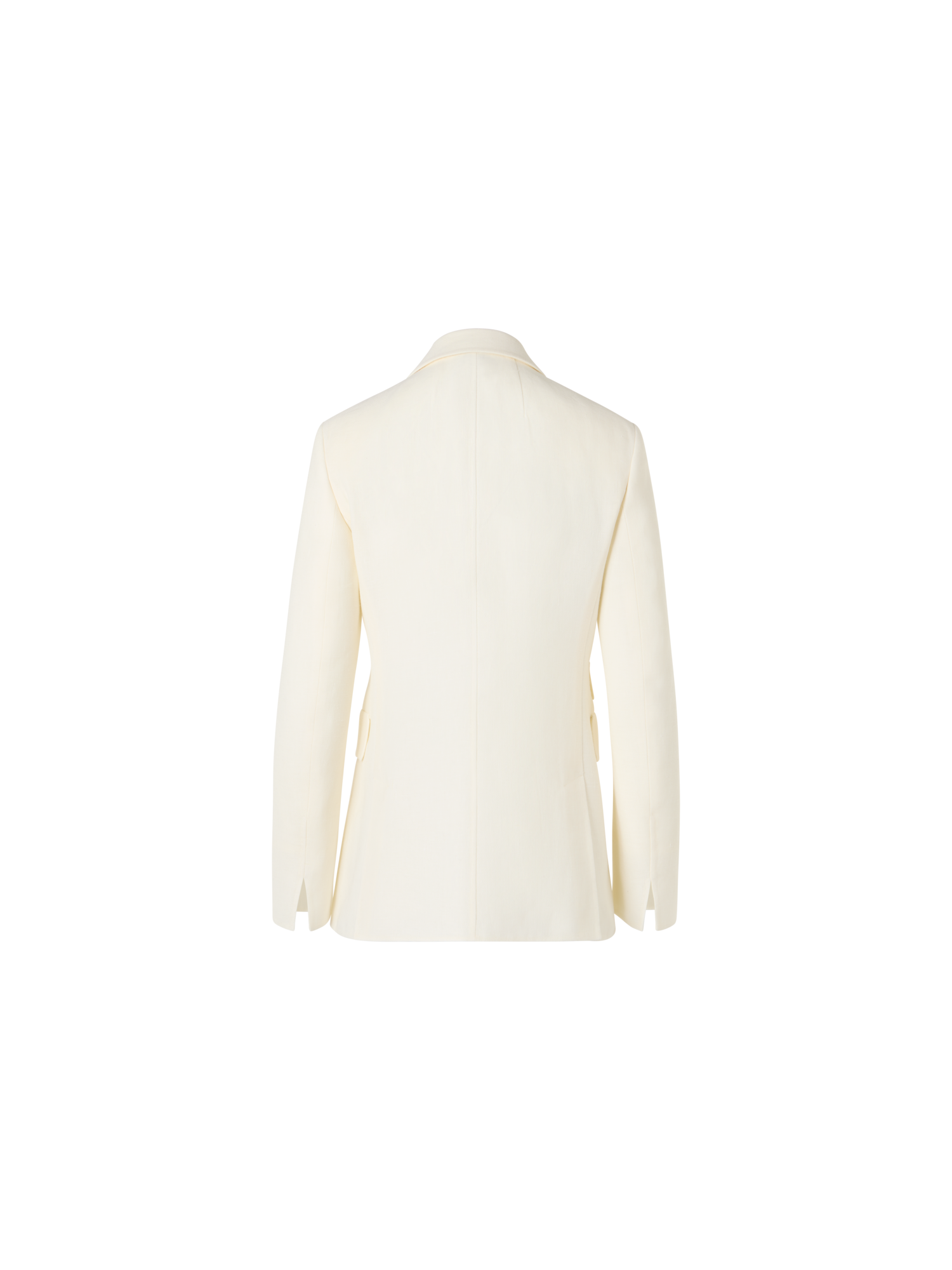 Designer Arie Jacket in Linen-Wool Double-Face - ecru