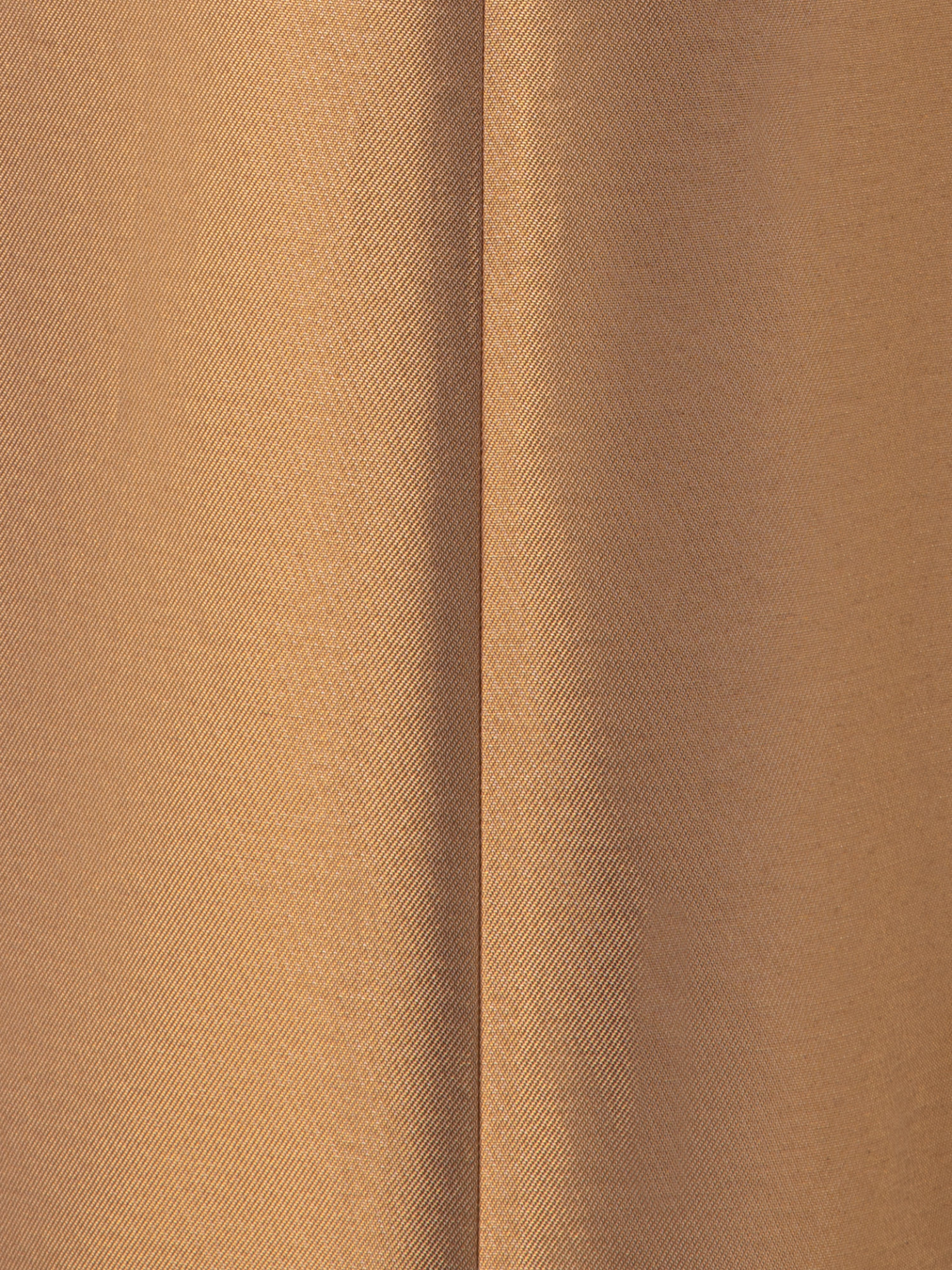 Designer Wide Cotton and Golden Lurex Pants - gold