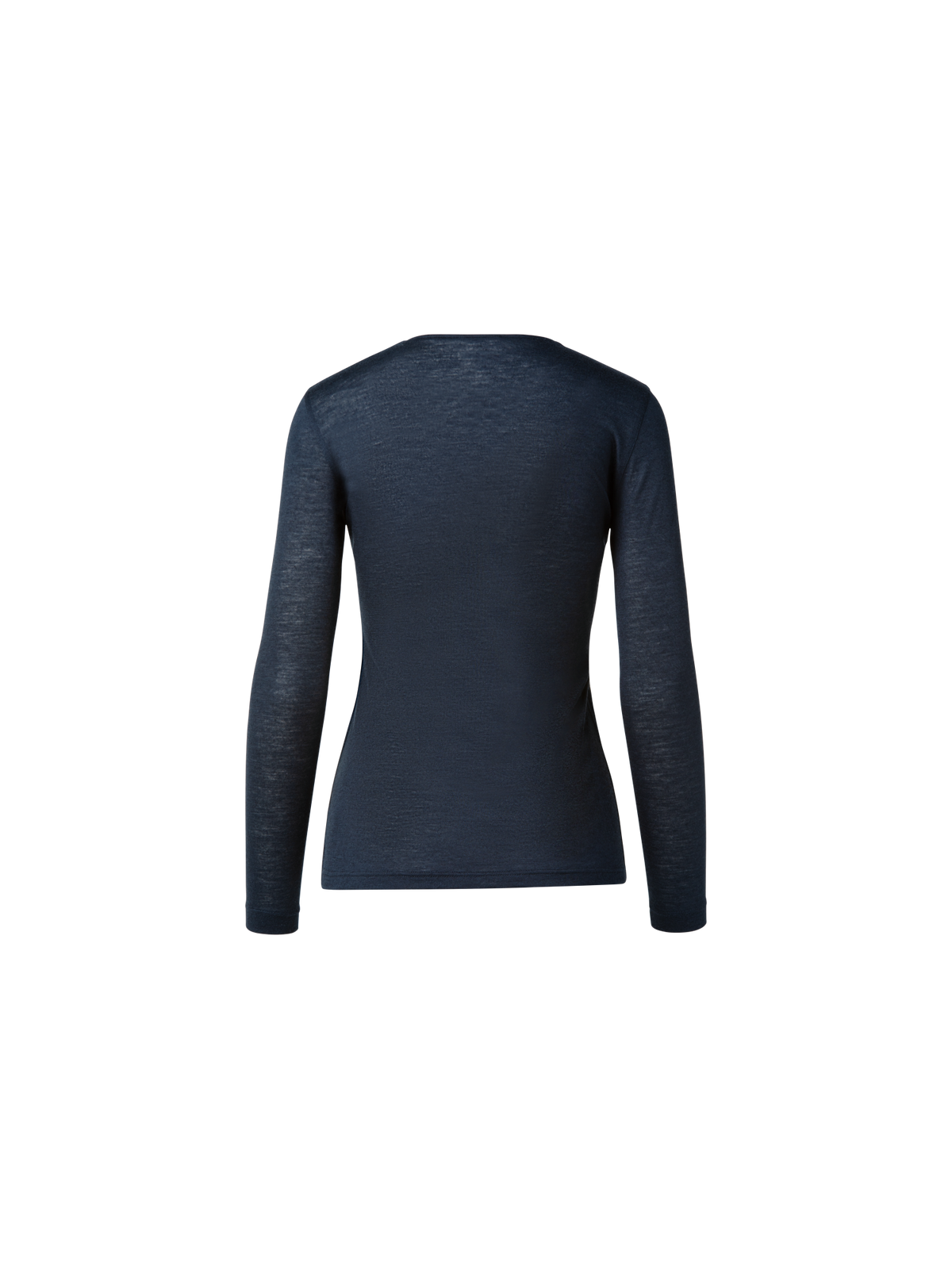 Designer Cashmere Silk Shirt - navy - blue