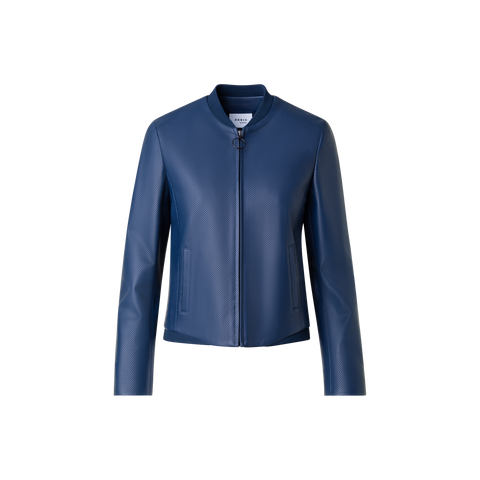 Bomberjacke aus Leder