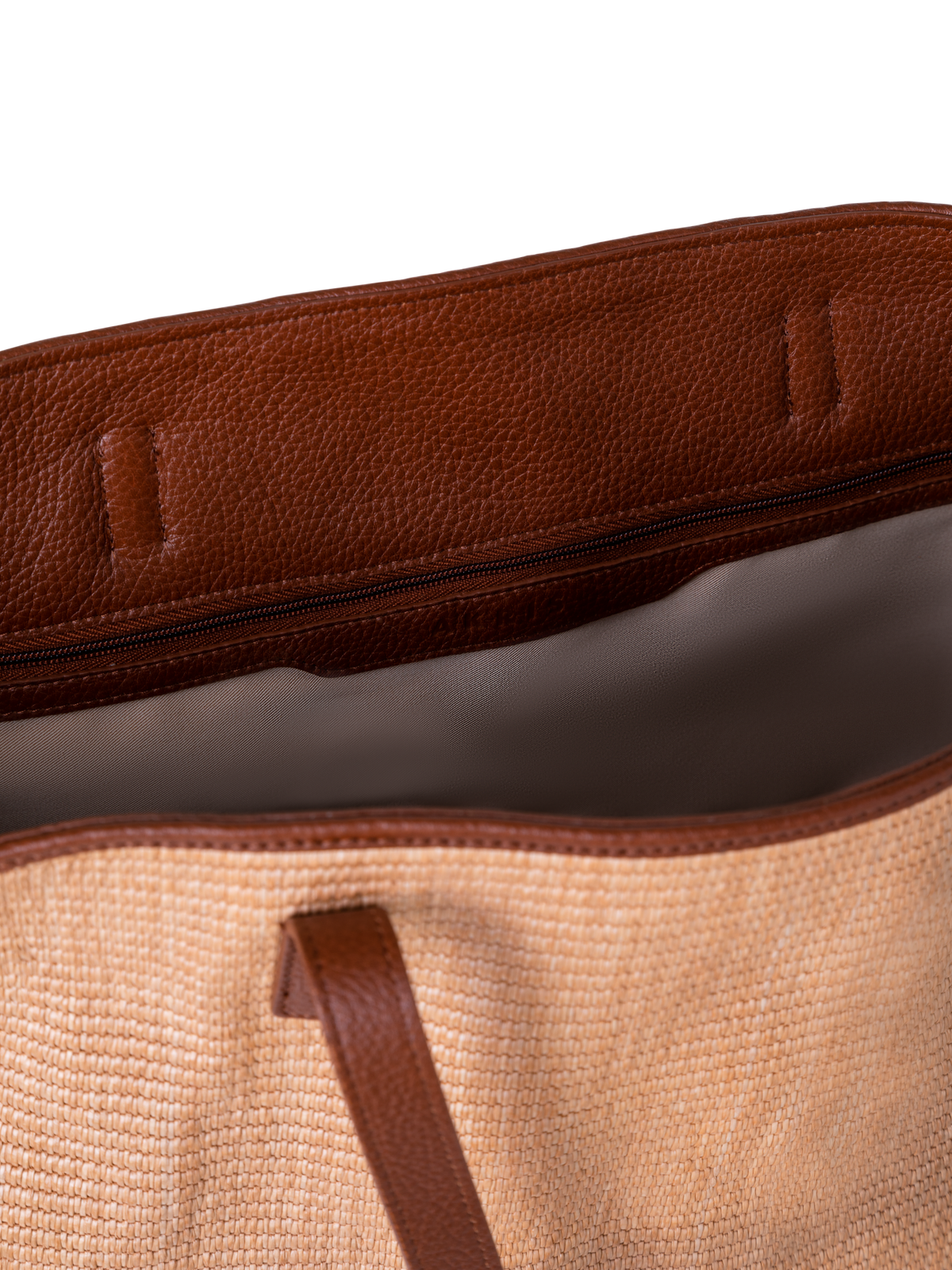 Designer Ai Medium Shoulder Tote - neutral - beige - brown