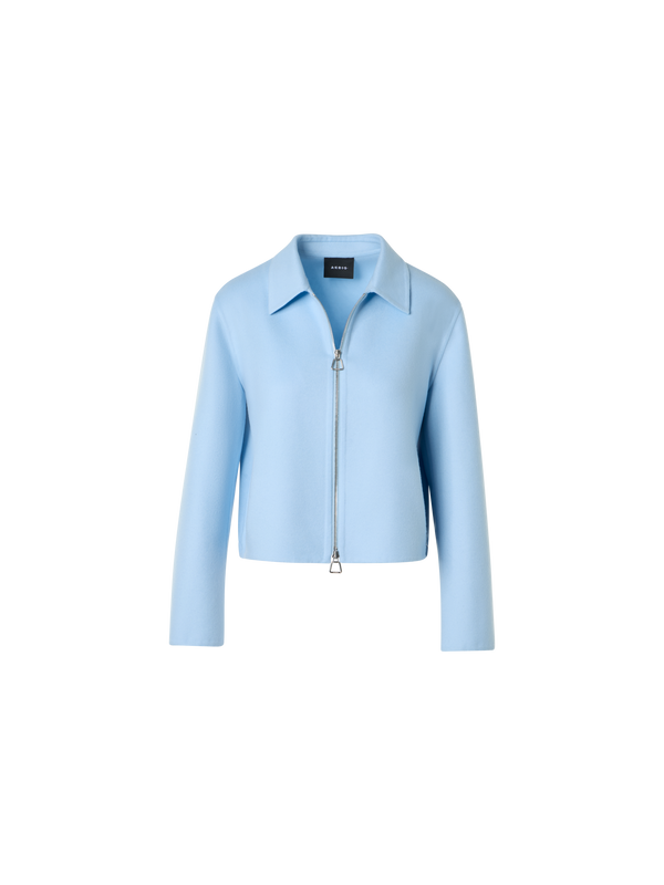 Designer Cashmere Double-Face Blouson