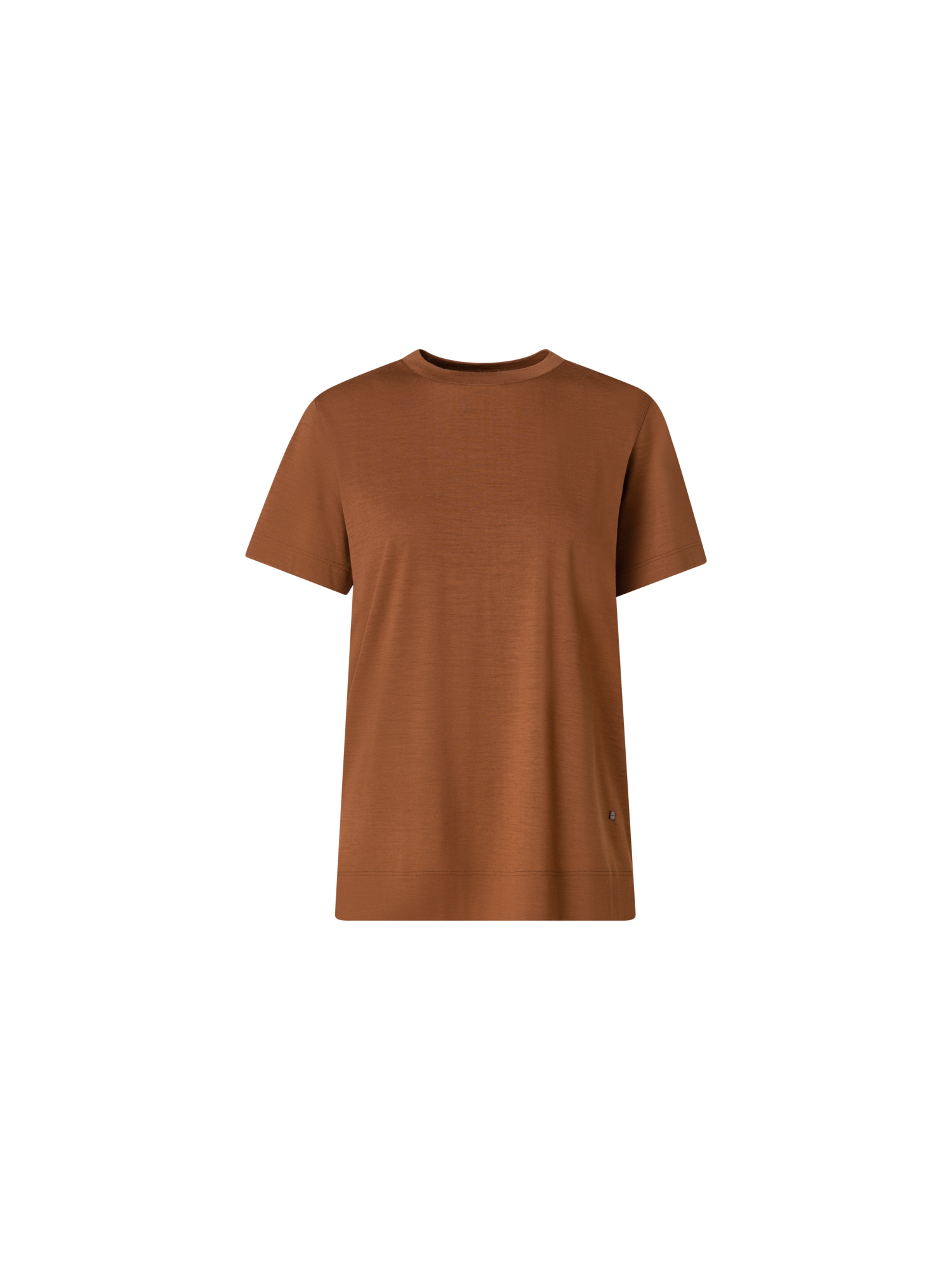 Designer Cotton Jersey T-Shirt - brown