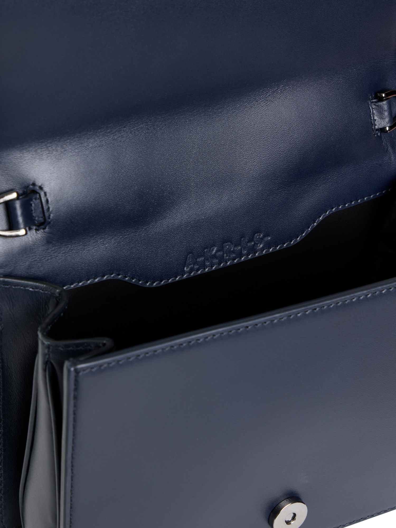 Designer Alice Mini Top Handle Bag - navy