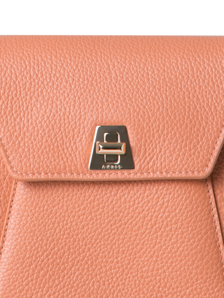 Designer Anouk Mini Messenger Bag - pastel - pink - orange