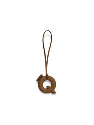 Designer Letter Charm Q