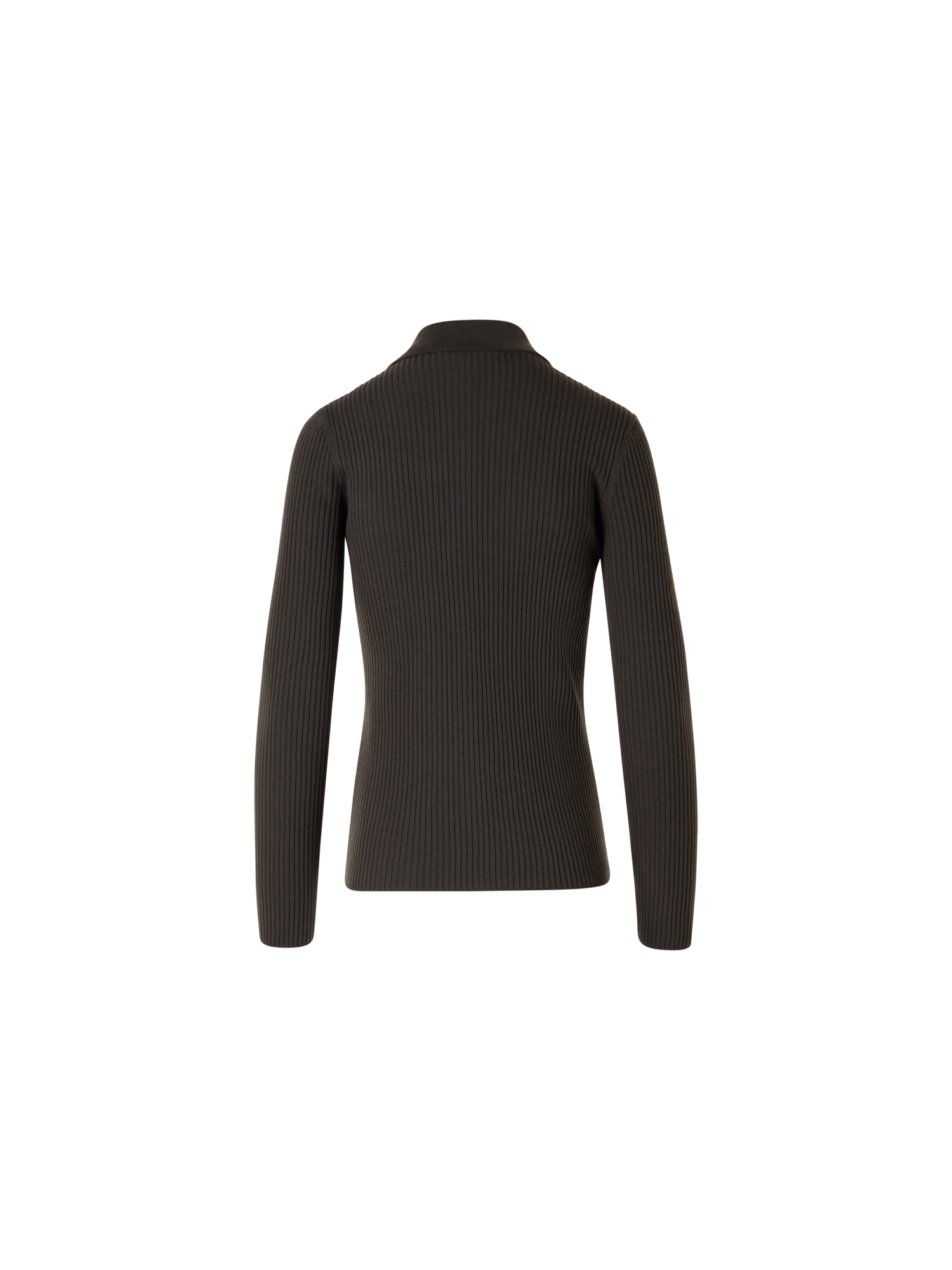 Designer Long-Sleeve Merino Wool Knit Sweater - green