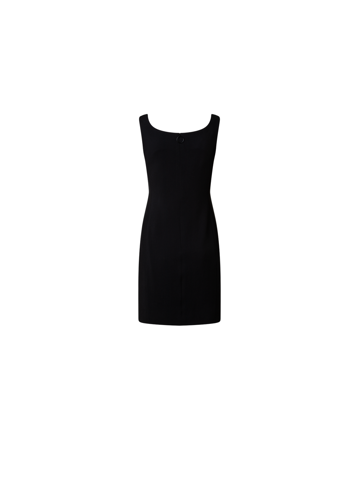 Designer Wool Tricotine Mini Dress