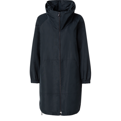 Water-Repellent Silk Taffeta Parka