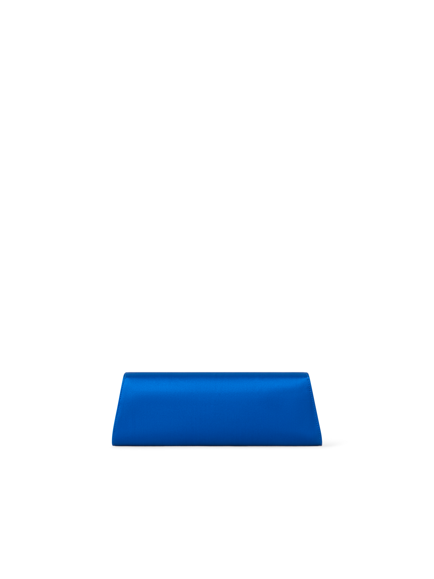 Designer Anouk Small Trapezoid Clutch - blue