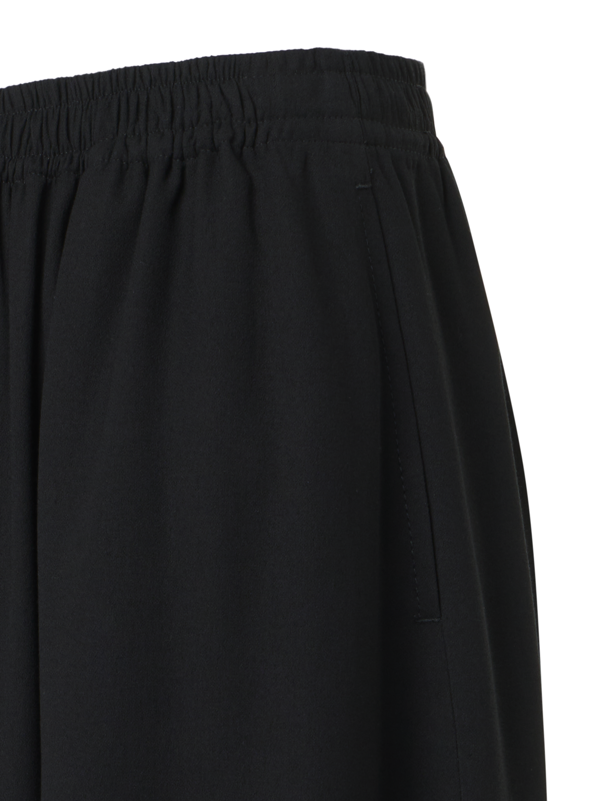 Designer Fresia Wide Leg Viscose Pants with Elastic Cuffs - beige