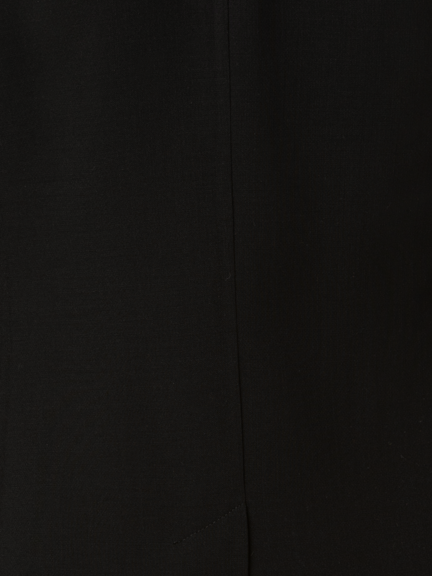 Designer Wool Double-Face Blazer with Elongated Lapel - black