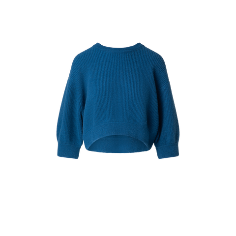 Boxy Kaschmir-Strickpullover