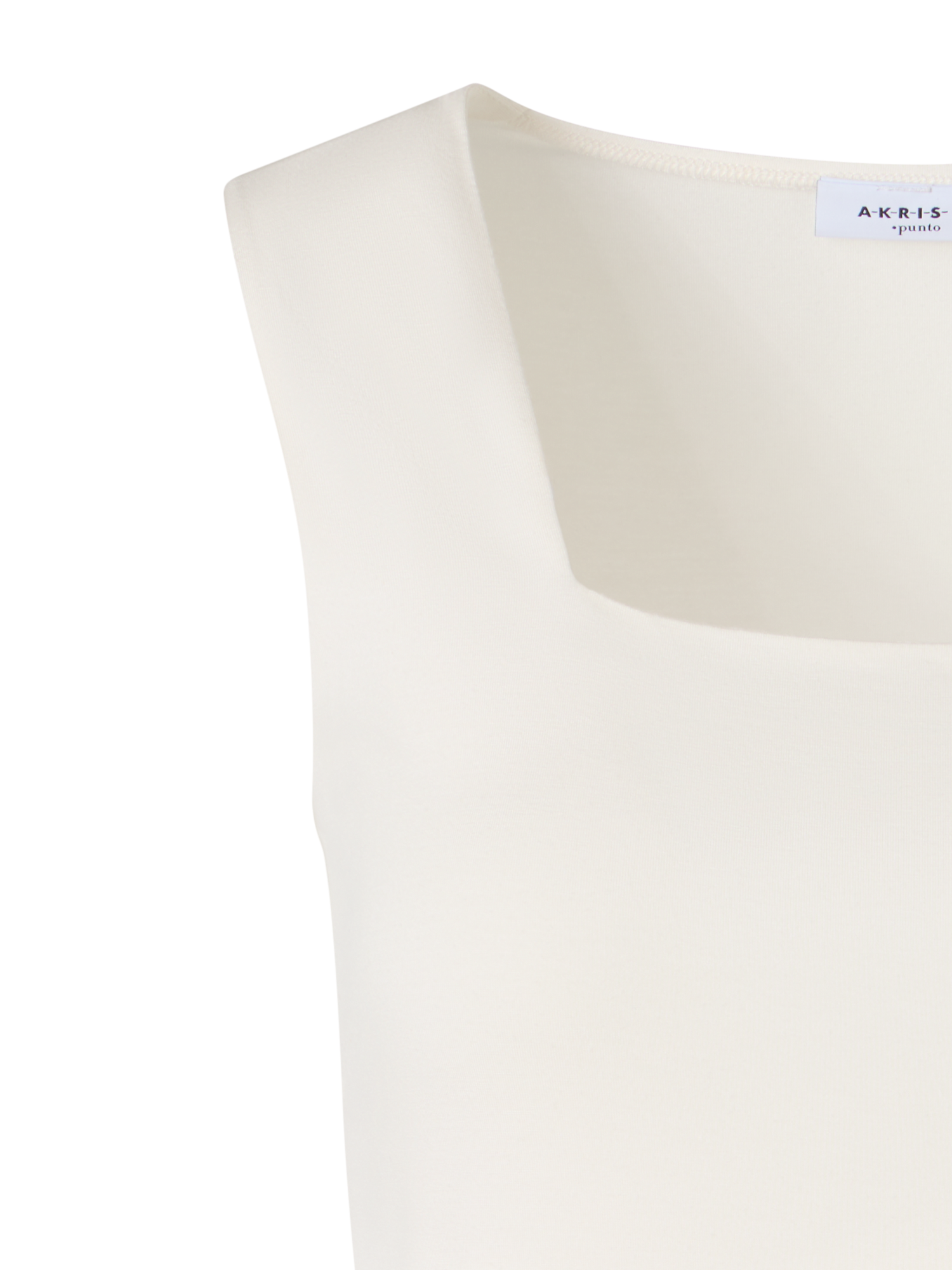 Designer Sleeveless Signature Dot Top - ecru
