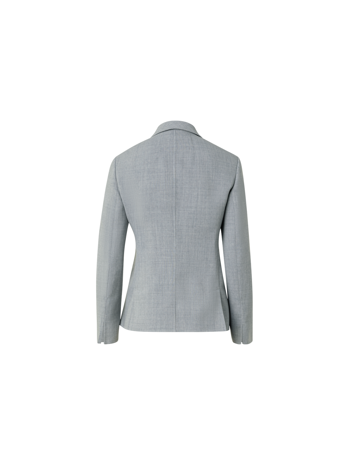 Designer Jacket from Wool Double-Face Stretch - grey