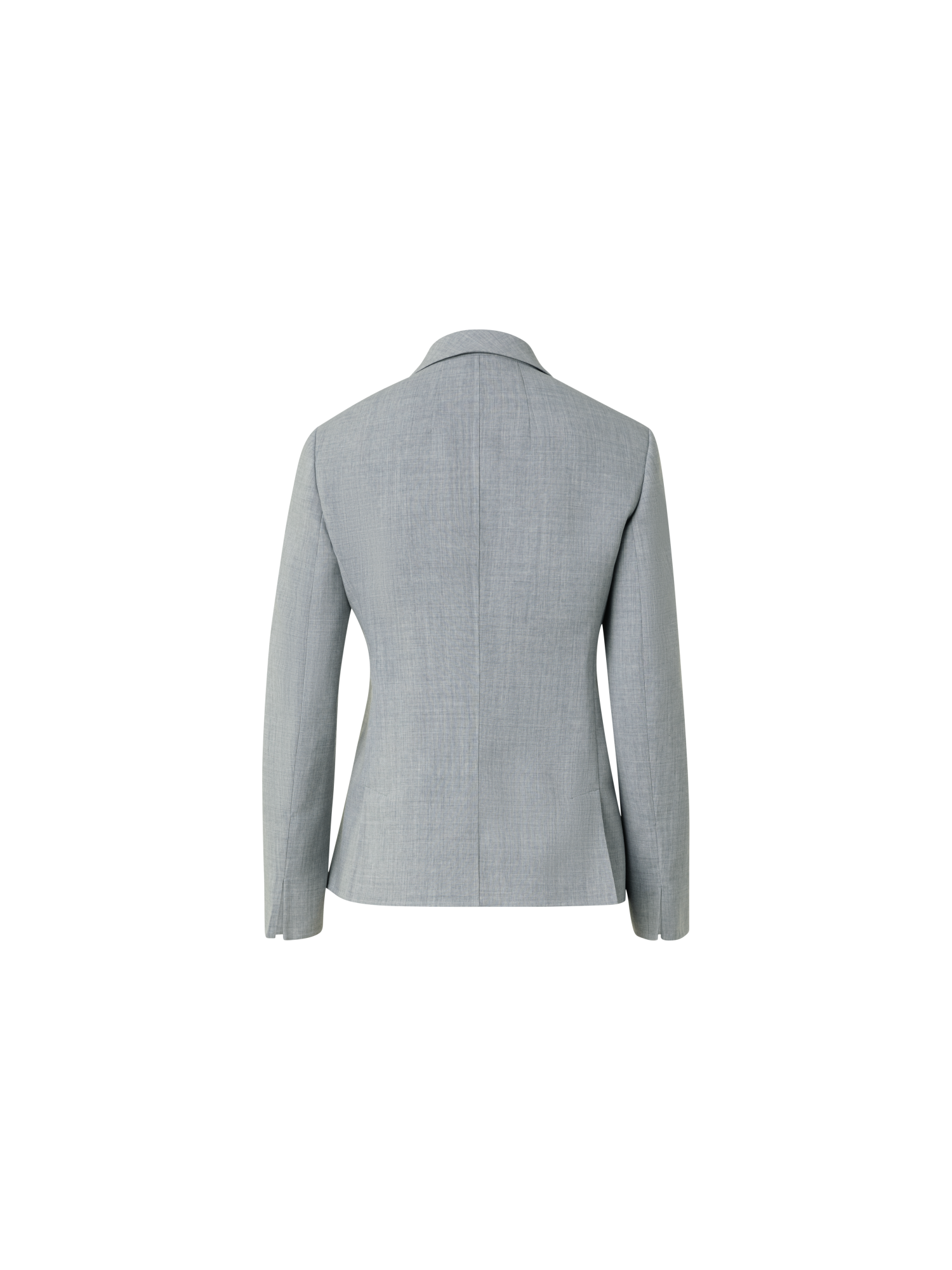 Designer Jacket from Wool Double-Face Stretch - grey