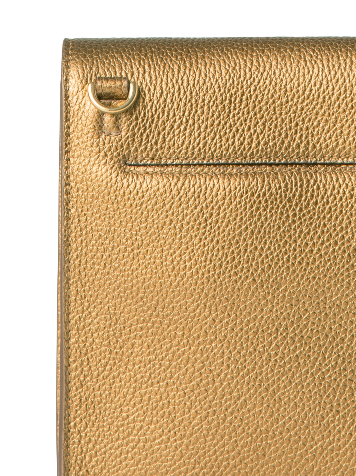 Designer Anouk Mini Messenger Bag - gold