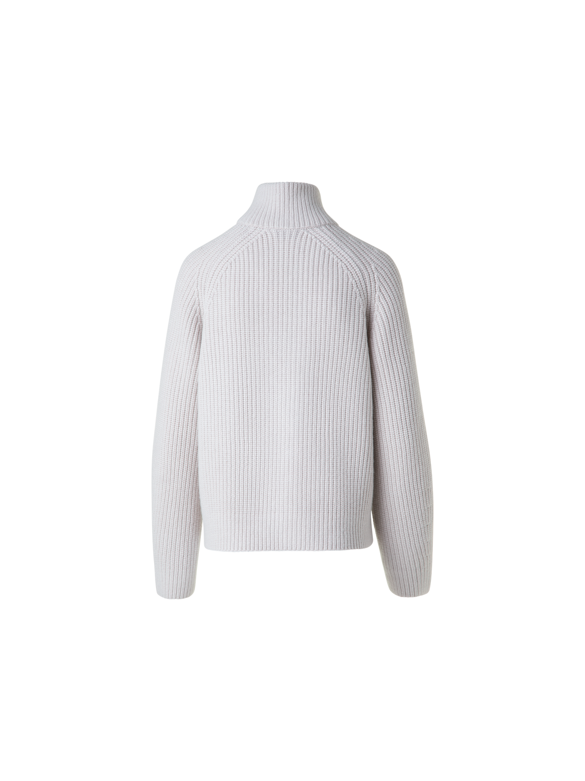 Designer Boxy Rib Knit Cardigan in Pure Cashmere - neutral - grey - beige