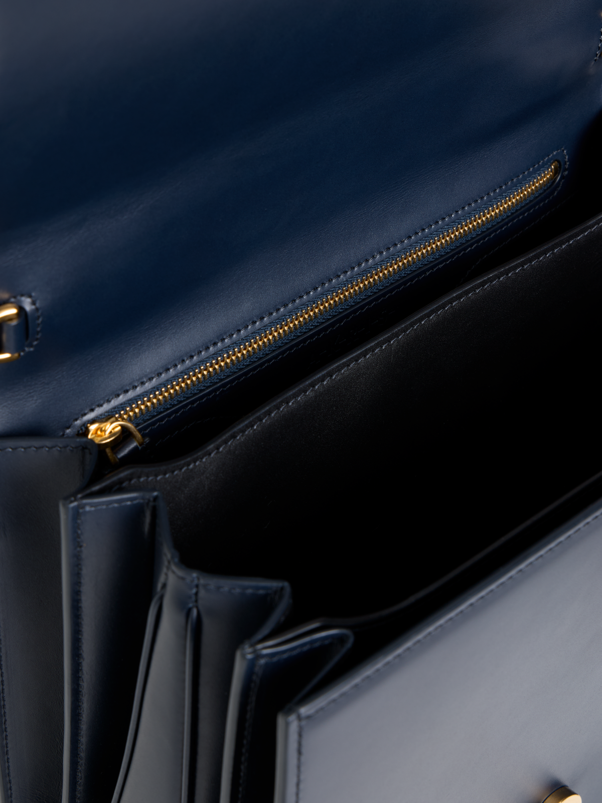 Designer Alice Medium Top Handle Bag - navy - blue - neutral