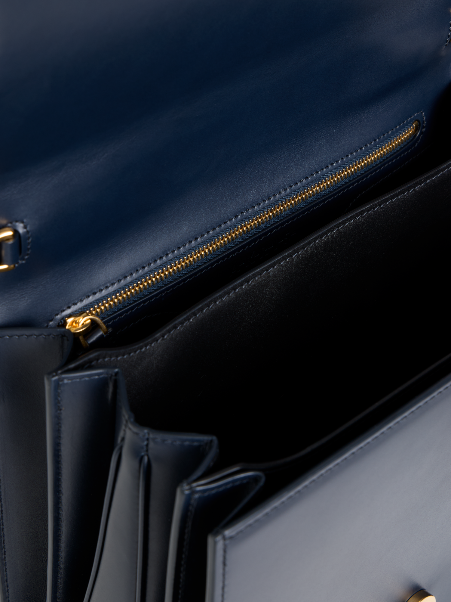 Designer Alice Medium Top Handle Bag - navy - blue - neutral