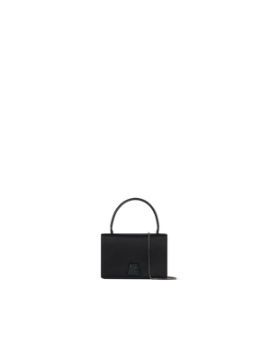 Designer Alice Mini Top Handle Bag - black - neutral