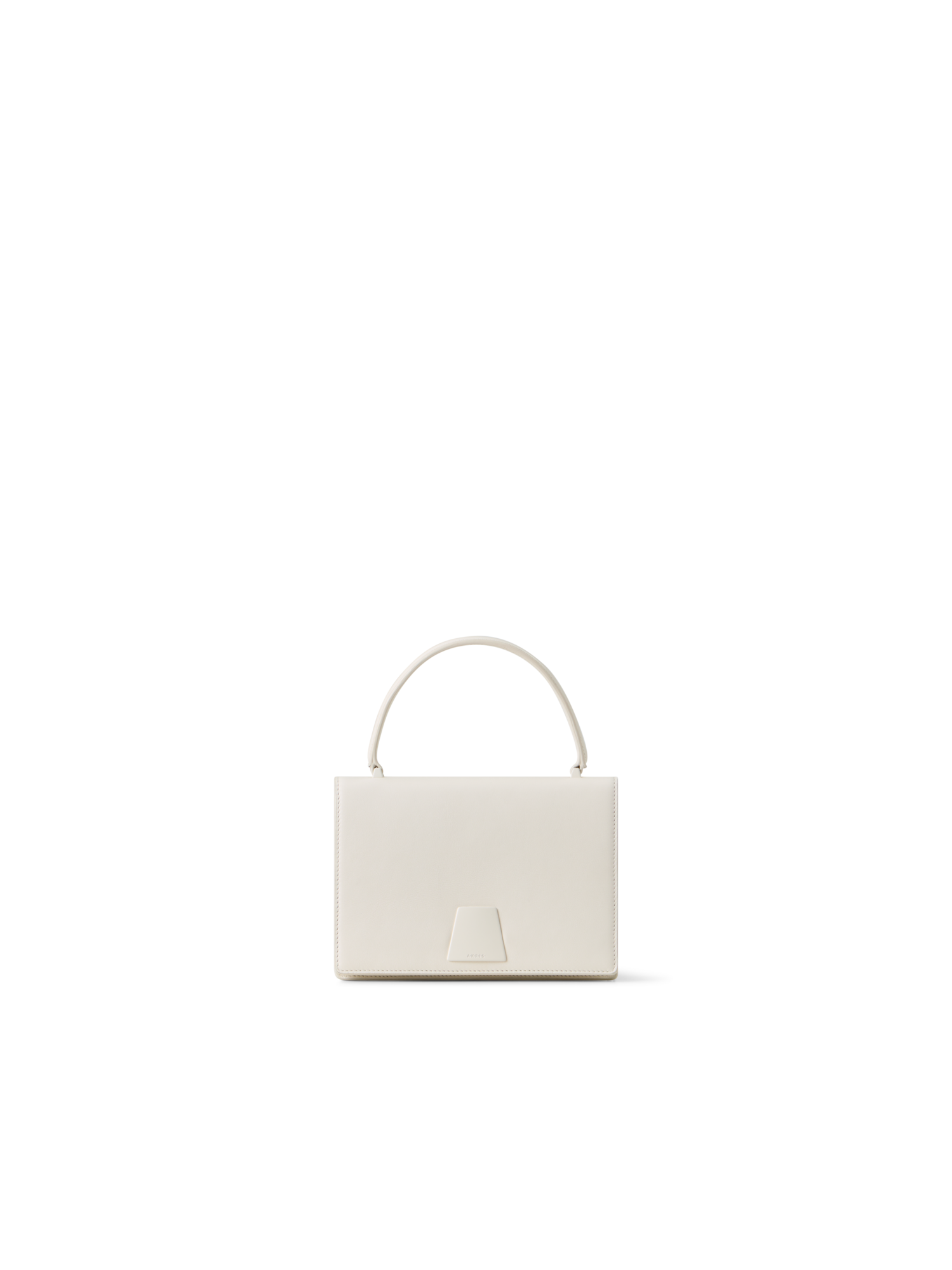 Designer Alice Small Top Handle Bag - ecru
