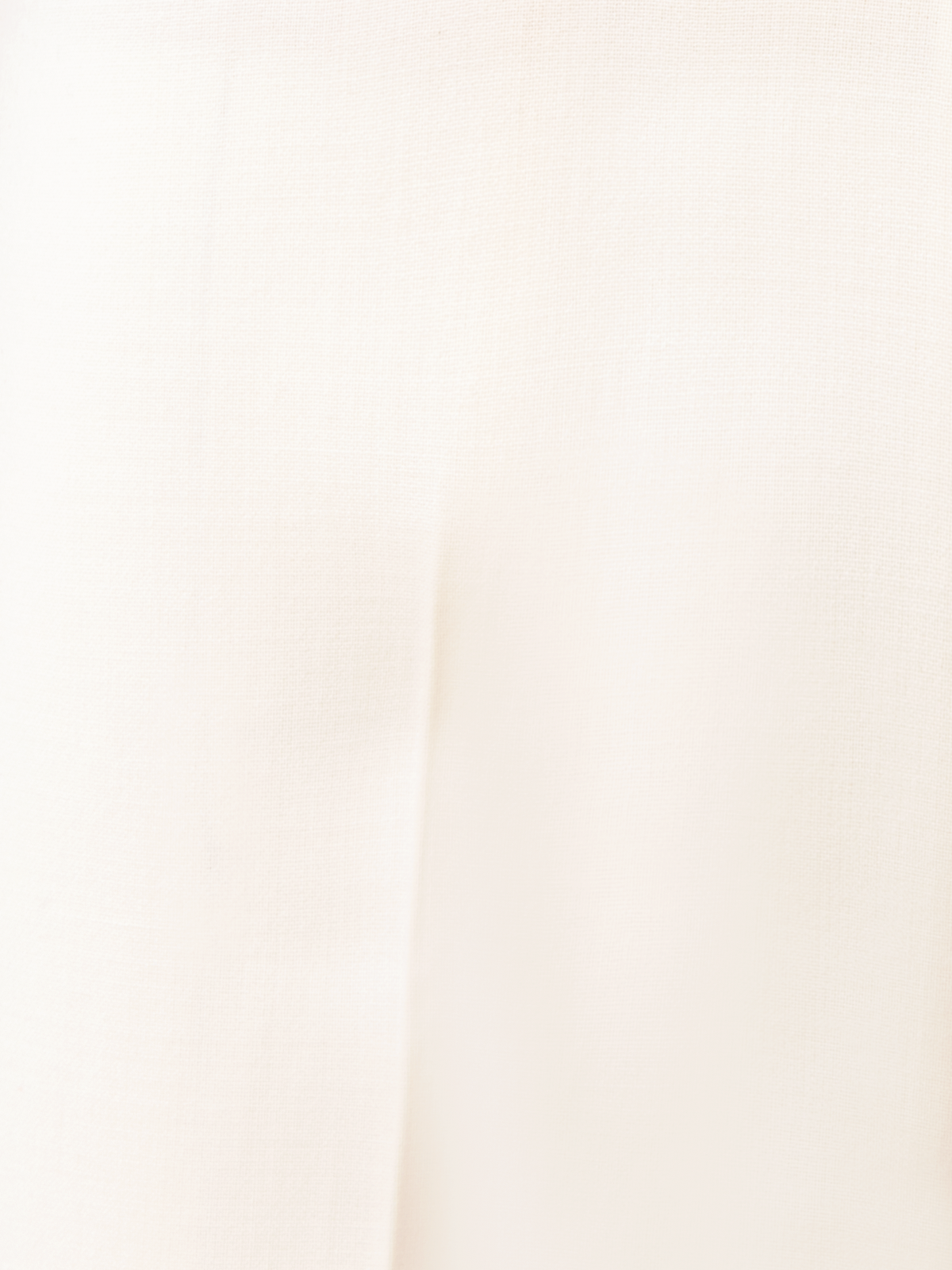 Designer Slim Wool-Double Face Pants - neutral - ecru - white