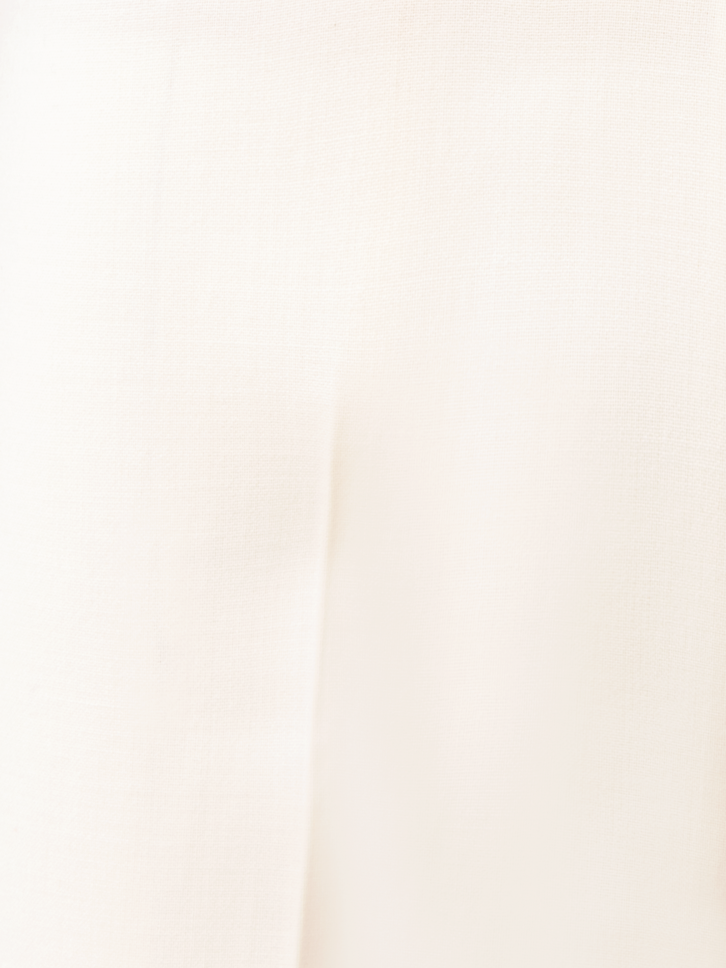 Designer Slim Wool-Double Face Pants - neutral - ecru - white