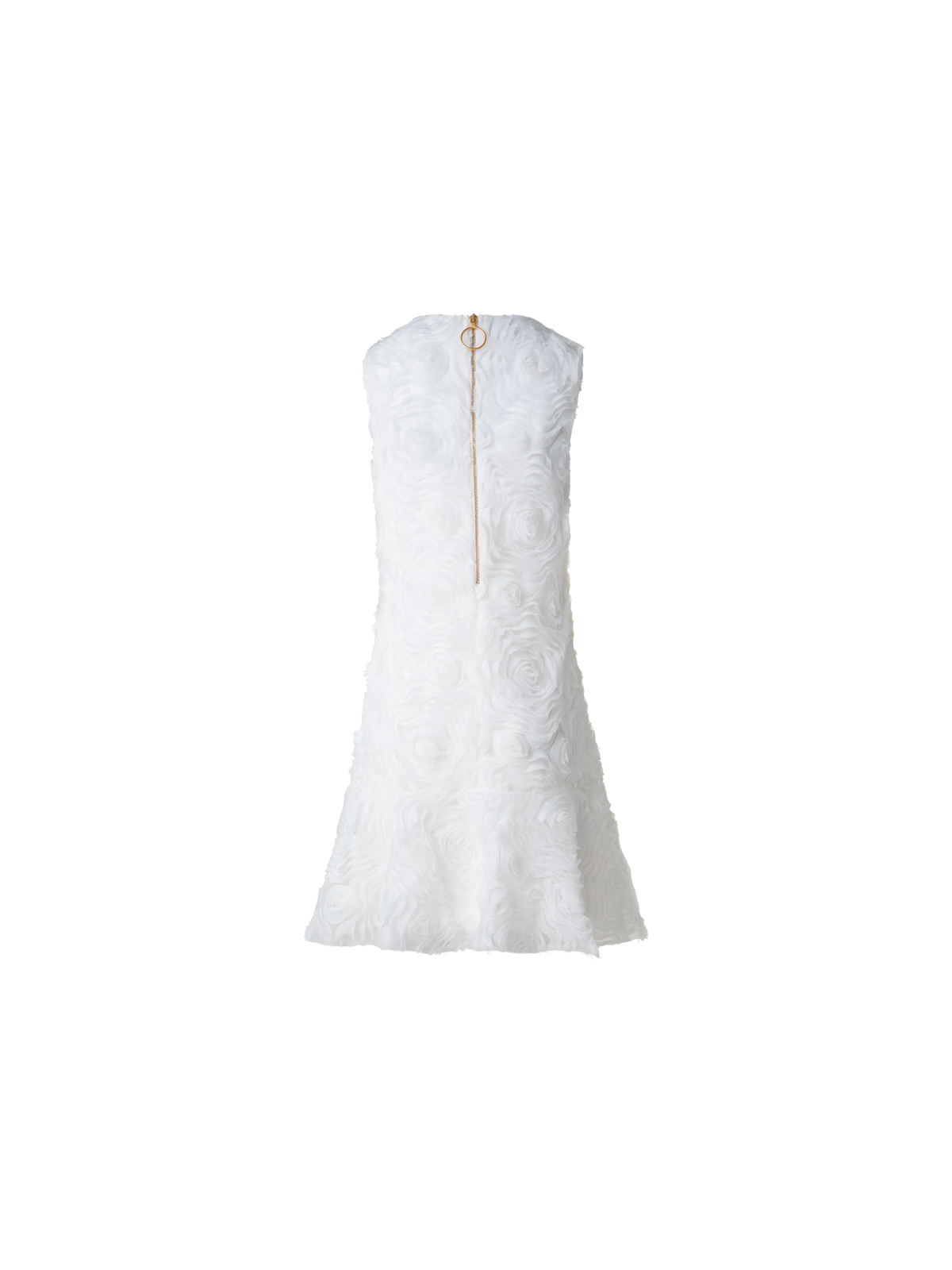 Cocktail Dress with 3D Carnation Embroidery – Akris EU Cocktail Dress with 3D Carnation Embroidery – Akris EU