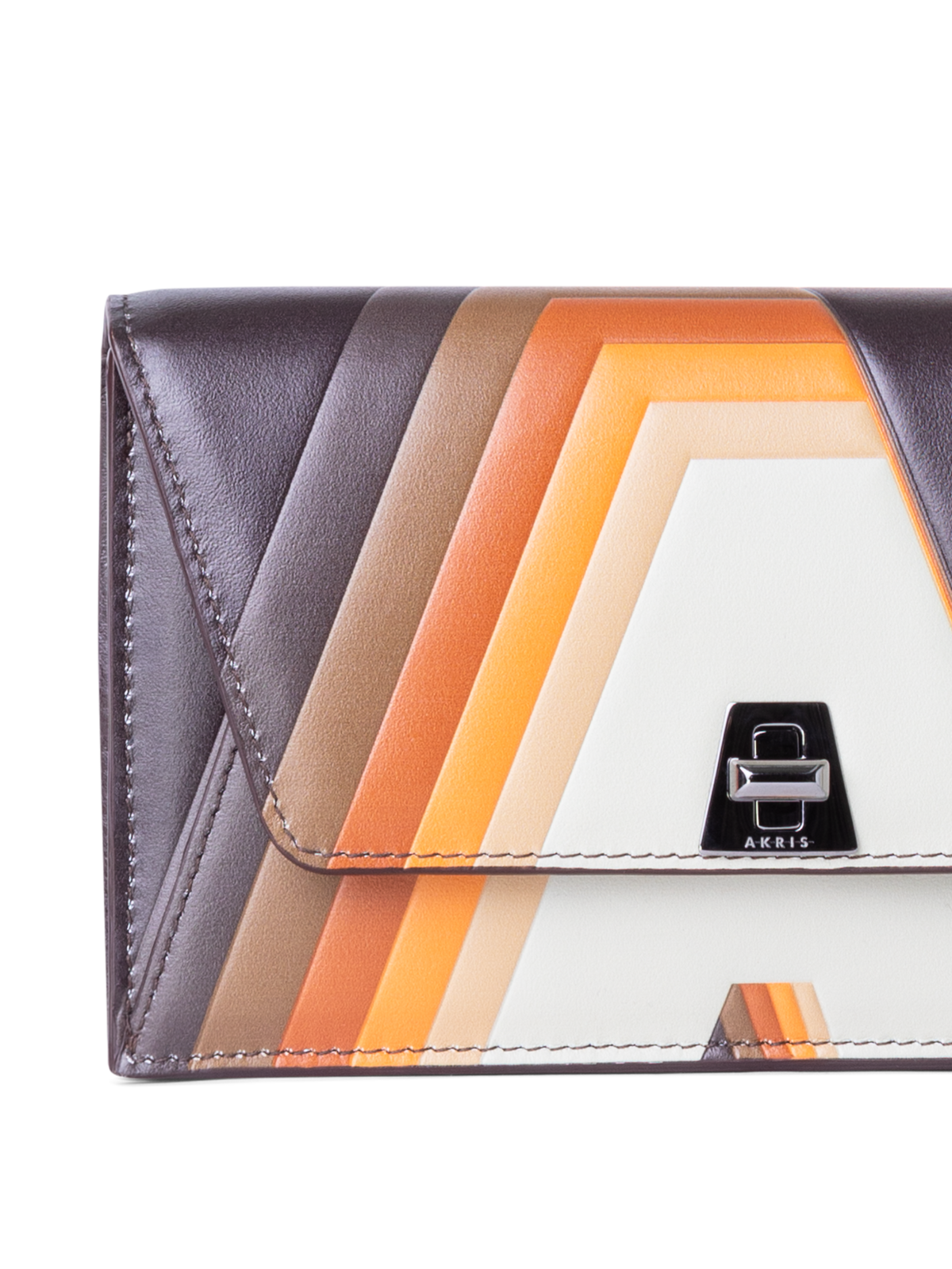 Designer Anouk Envelope - brown - orange - multicolor