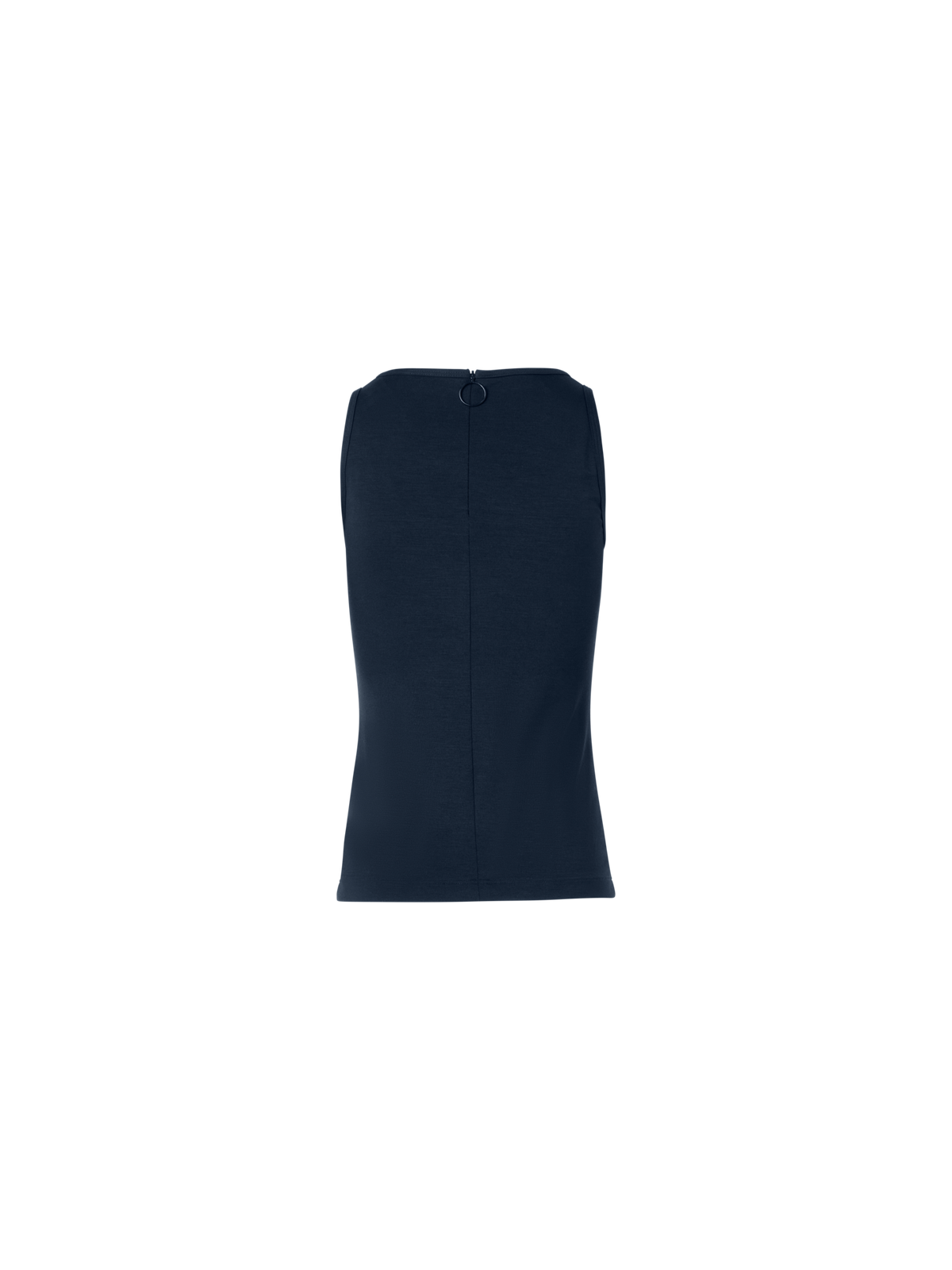 Designer Fitted Speedo Top in Stretch Modal Jersey - navy - blue