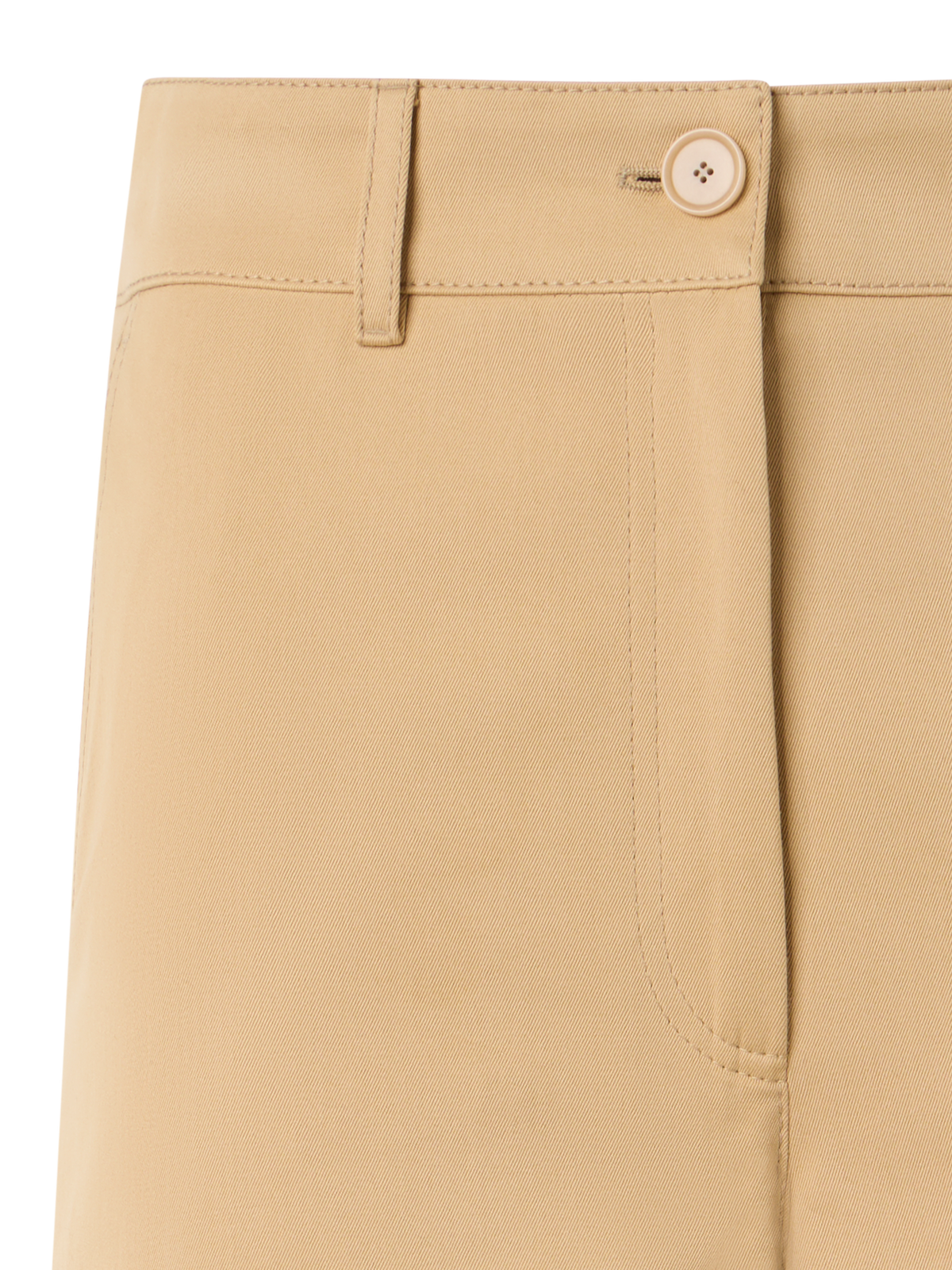 Designer Fraser Pants in Cotton Gabardine - beige