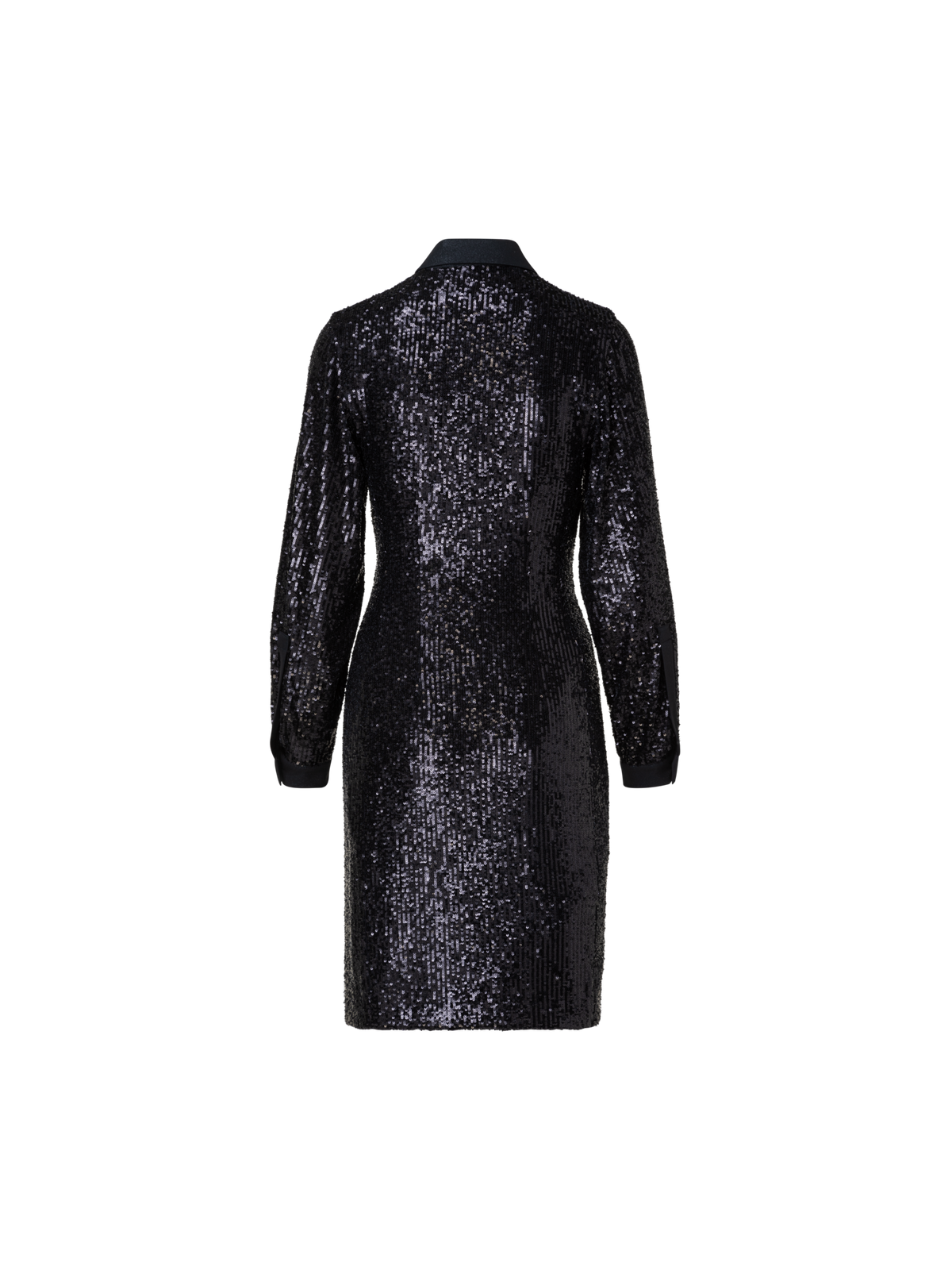 Designer Sequins Shirt Dress