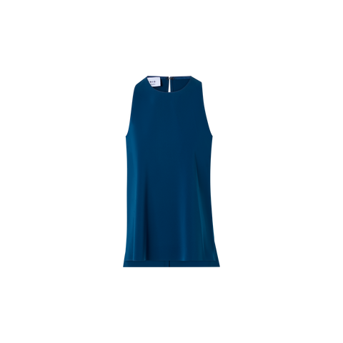 Charakteristische, ärmellose Bluse aus Lasercut