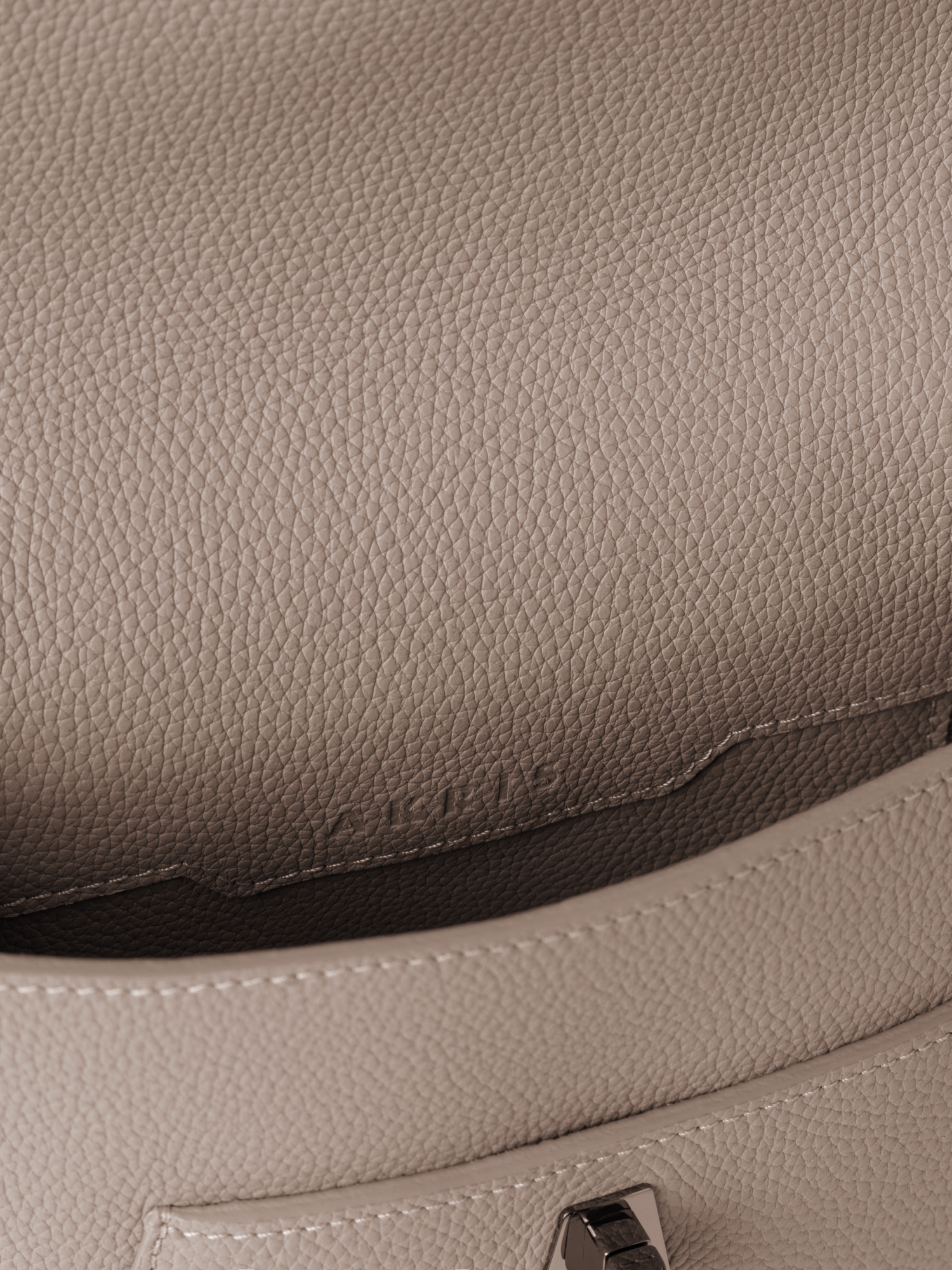 Designer Anouk Little Messenger Bag - grey - brown - neutral