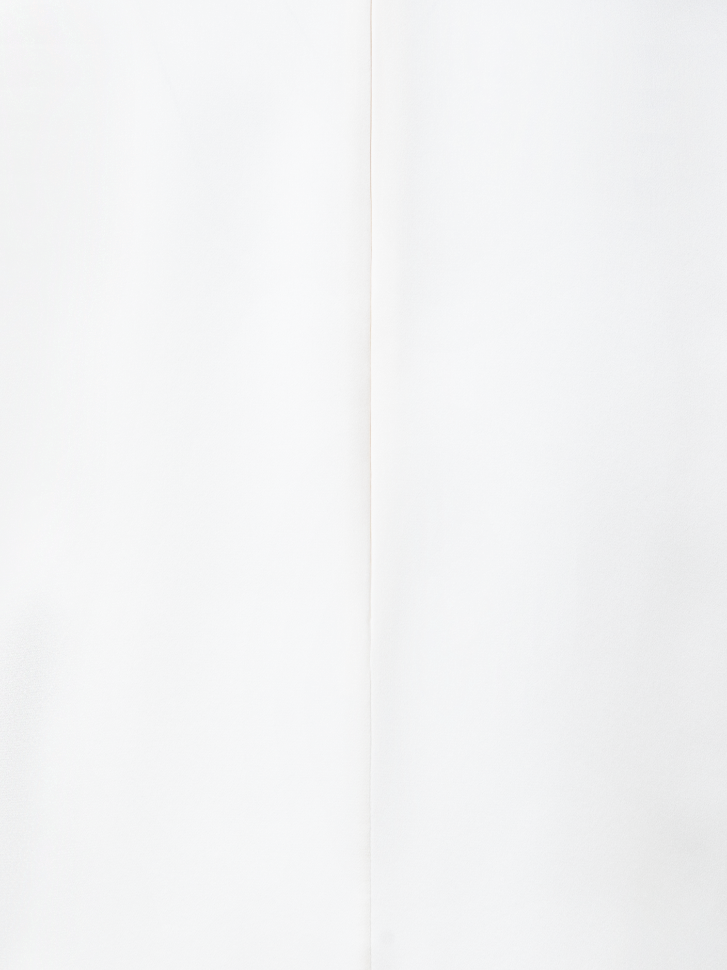 Designer T-Shirt Blouse in Silk Satin - neutral - ecru - white