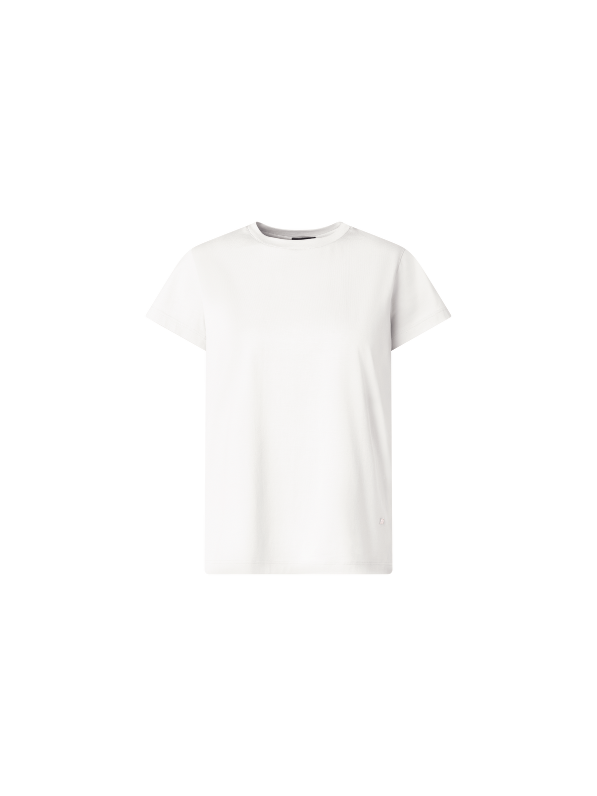 Designer Cotton Jersey T-Shirt - white