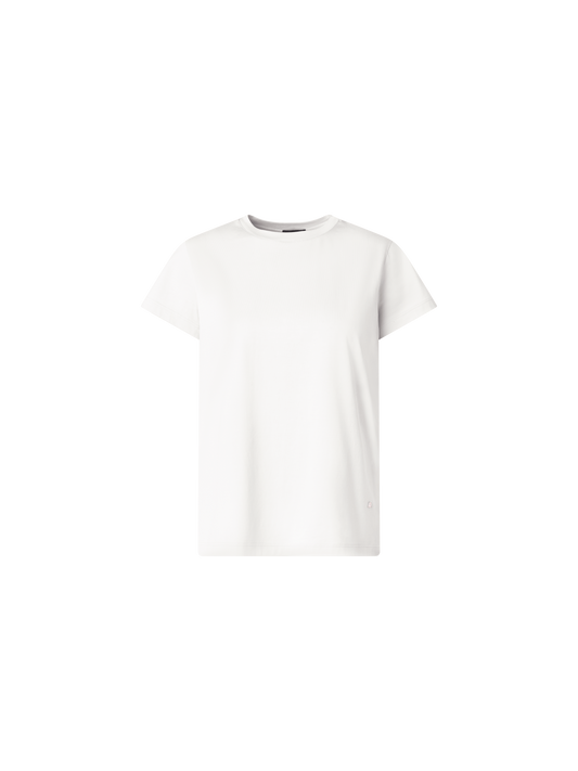 Designer Cotton Jersey T-Shirt - white