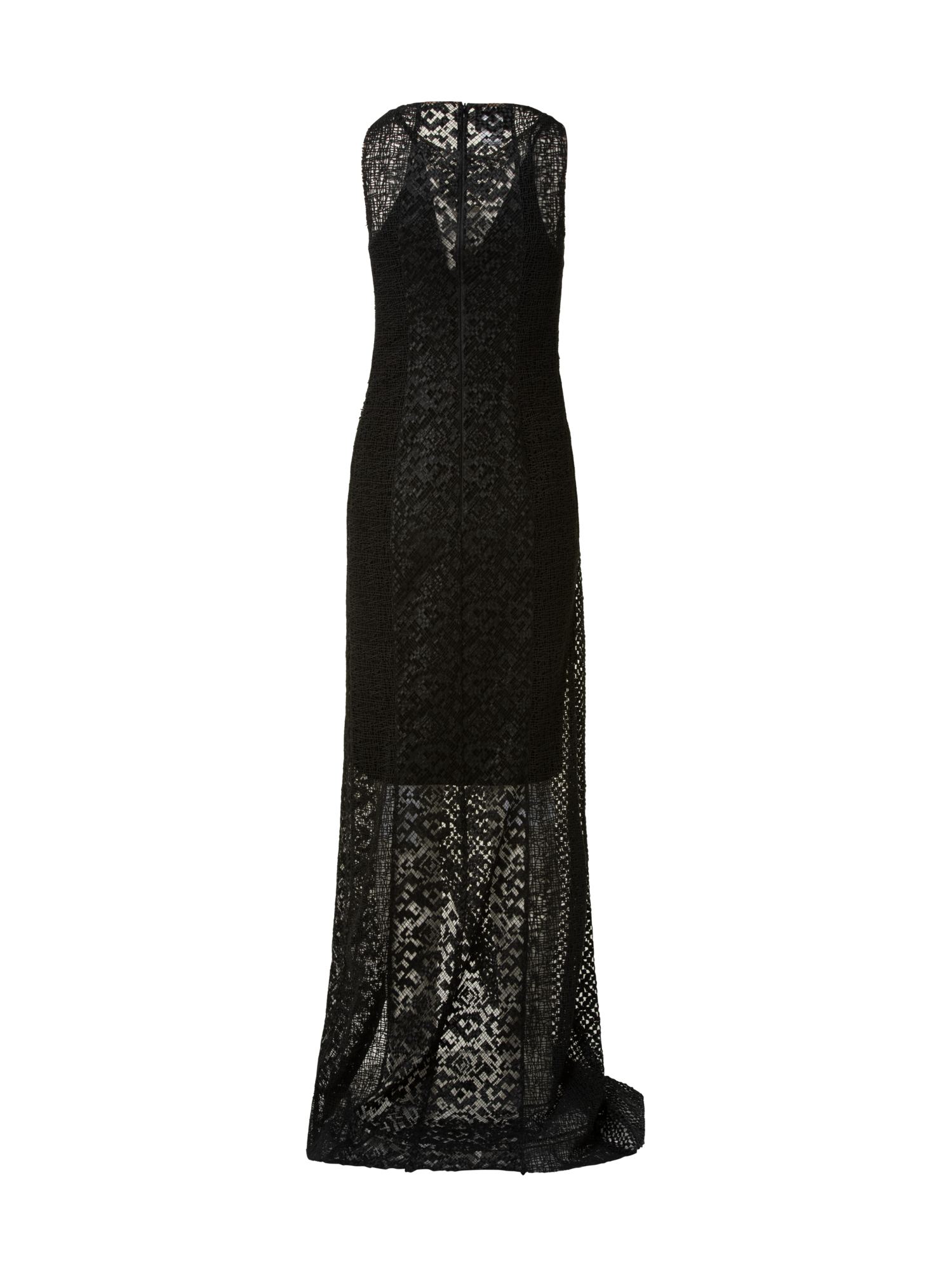Designer Techno Embroidery Patchwork Apron Gown