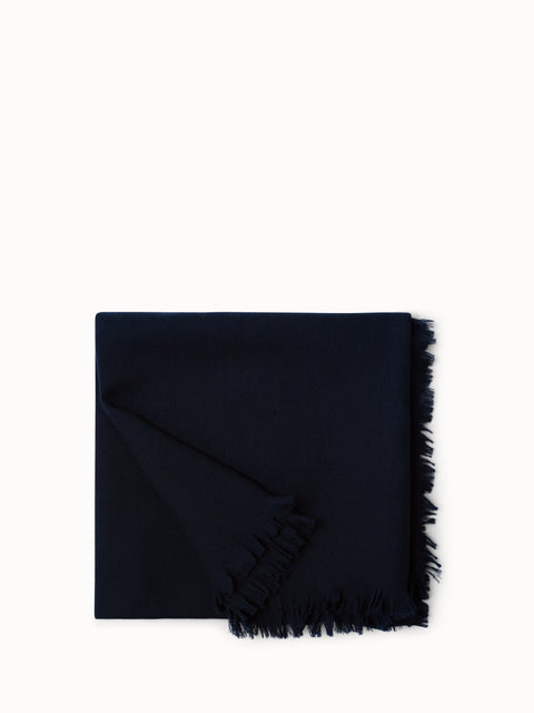 Cashmere Scarf with Fringe
