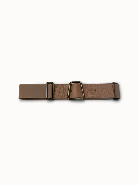 Elastic Leather Belt