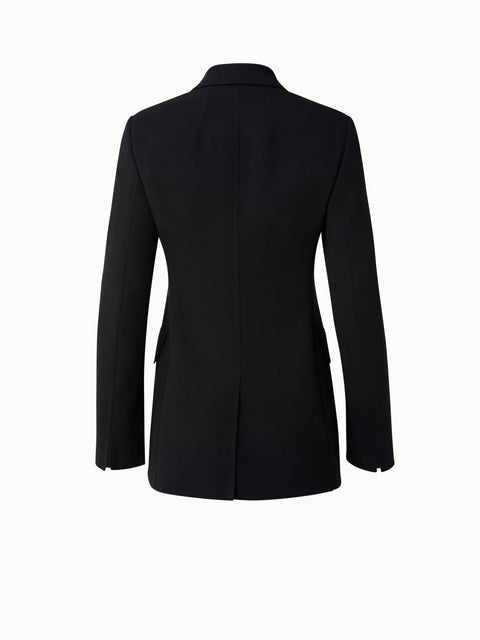 Double Face Wool Double Breasted Blazer