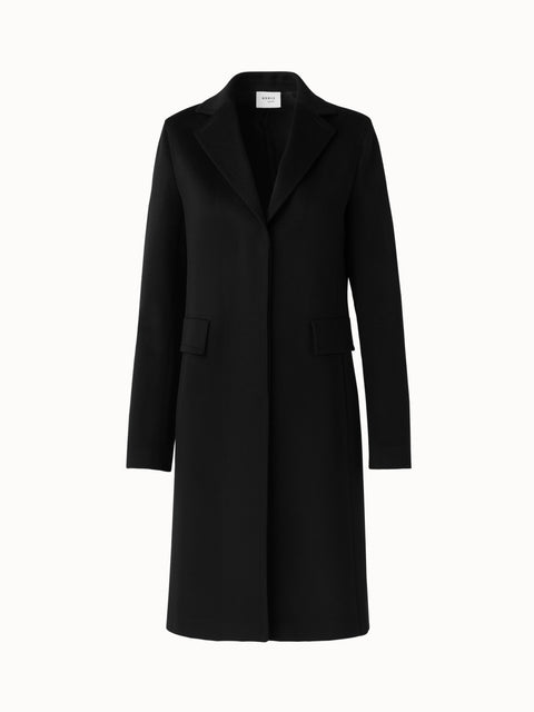 Long Wool Blazer Coat