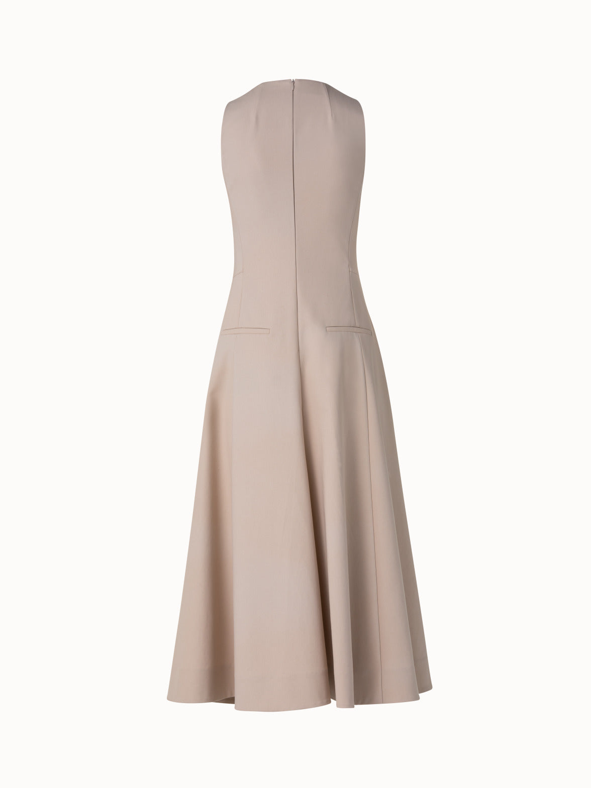Dress - Brown twill dress